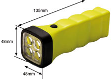 AccuLux Four LED EX dimensions